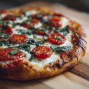 빨간토마토피자 이미지