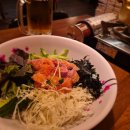 천지공영주차장 | 수원 망포역술집 육회천지망포점 육회 육사시미 맛집