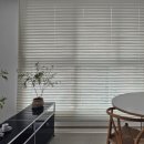 e-편한세상보문아파트 | 커튼 블라인드 추천 / 성북구 보문동 e편한세상보문 아파트 넓은 거실에 고급스러운 우드블라인드를...