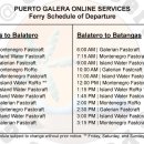 ferry schedule 이미지