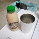 국민우유집 잠실점 직접 만들어 진한 커피생우유 보틀후기
