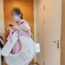 청화병원 제왕절개 후 2일차 모유수유, 산모식, 무통제거