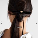 프라다 | 프라다 PRADA | 🖤 벨벳 리본 헤어 클립 🎀 구매 후기