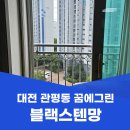 대덕반점 | 대전 관평동 방충망 교체 대덕테크노밸리 꿈에그린 블랙스텐망 시공 후기