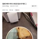 배라 아이스크림 잘 담는게 자랑 이미지