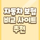 자동차 보험 비교 사이트 추천 - TOP 5