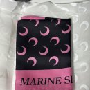 마린(MARINE) | 마린세르 문 실크 스카프, 실물 착샷 후기 Marine Serre