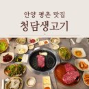 청담 생고기 | 안양 평촌 맛집 한우 끝내줬던 청담생고기