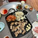 전골과  삼겹살 이미지