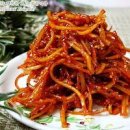 오징어 진미채 볶음 레시피 오징어채 고추장 볶음 만들기 양념 일미볶음 만드는법 이미지