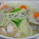 바지락칼국수 이미지