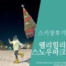 [스키장후기] 수도권에서 가깝고 슬로프가 다양해 재밌는, 웰리힐리 스키장