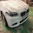 오케이정비공업사 | 강서 수입차 판금도색 BMW 520D 자차 보험수리