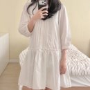 밀크플리즈 | 봄부터 가을까지 입기 좋은 망고매니플리즈 화이트 원피스 후기