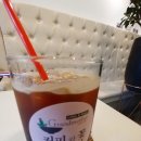 꽃길,커피랑 이미지
