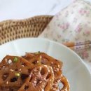 연근조림 만드는 법 쫀득한 연근조림 레시피 만들기 이미지