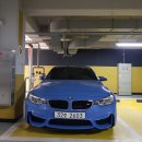 bmw/ f80 m3 /16년4월/16000km/무사고/7500만원(2년간세금보험이자포함) /장기렌트승계 이미지