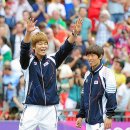 2012 런던 올림픽 대한민국 남자축구 동메달 시상식 이미지