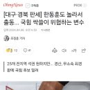 [대구·경북 판세] 한동훈도 놀라서 출동... 국힘 싹쓸이 위협하는 변수 이미지