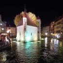 Le pont des amours en toute fin du jour ….Annecy 이미지