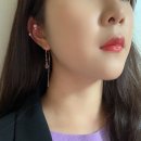 리골드 | 리골드 14K귀걸이 체인귀걸이 여자귀걸이추천 착용샷 후기