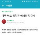 미국학교입학전.예방접종공부 이미지