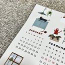 따뜻하고 포근한 일러스트 | 2026 새해달력 인테리어달력 달력포스터 추천 보타미 한장달력
