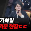 최민희 완장질에 아주 미쳐버림/민주당엔 이런 개또라이들 같은 것들을 완장채워서 븅신짓 하는 거 국민들에게 보이고도 수치심을 모른다!! 이미지