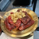 수원 영통역 마늘 주물럭 갈빗살 맛집｜소주물