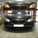 750 2011년 F01 F02 엔젤아이 링마커 및 아이라인(눈썹)등 LED 화이트 작업 BMW 수입차 메딕 오토 파츠 부품 용품 드레스업 oem 730 730d 740 750 760 li i 램프 이미지