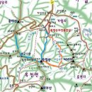 *청우산방 2023년 7월 8일 양평, 가평 소구니산(800m), 유명산(862m) 보양산행 안내 이미지