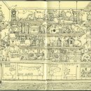 펜화 일러스트 이미지