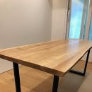 자연식탁 | 우드슬랙식탁 자연 속 예술, 우드슬랩 테이블의 감동 후기