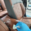 즐거운클리닝 | BMW 530i 자동차 가죽코팅 가죽크리닝 시공 후기