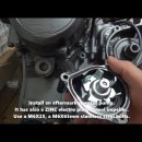 CB400 엔진 리빌드 #13: VTEC 밸브, 중국산 워터펌프, 스타트 모터 조립 이미지
