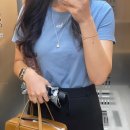 라운드베이비 | [내돈내산] 24SS 메종키츠네 베이비폭스 라운드 반팔티 착용샷 후기