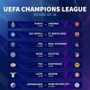 UEFA 챔피언스리그 16강 대진표 (이강인vs쿠보) 및 스쿼드 가치 이미지