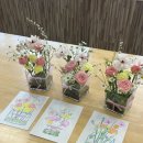 읍면 평생학습 프로그램 | [플라워클래스 혜주어스] 도서관 평생학습 프로그램 / 미니정원&amp;오일파스텔 수업후기