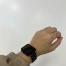우먼스999 애플워치 캔디 스트랩 — 풀커버 강화 필름 케이스 블랙 후기