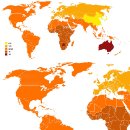 한국인이 세계 최고 수준? IQ 세계 지도 ‘논란’ 이미지