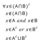 이건 드모르간의 법칙인데요 봐주실래요??ㅠ 이미지
