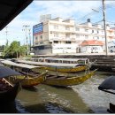 태국 방콕자유여행 #38 물 위의 전통시장 '담넌사두억 수상시장' 이미지