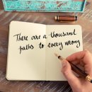 캘리그라피 (취미 & 자격증) 이미지