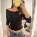 탑[TOP] | 플리즈노팔로우/플노팔 Zed off shoulder long sleeve top black / 제드탑 블랙 후기