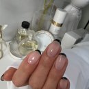 디자인아이엘 | 하남네일 깔끔한 블랙프렌치 너무 만족했던 아이엘네일 후기