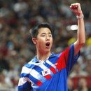 6년 만의 넌 차이니스 결승전. 주세혁 한국 남자 사상 첫 은메달.[2003 파리 세계탁구선수권] 이미지
