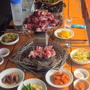 이섭농장 | 신례토종닭식당 야외 오리숯불구이 먹고 대한목장 카페방문 후기