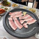 울진 북면 삼겹살 맛집 양지식당 재방문 후기 직원들과 고기파티