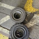 남동9 | 인천 남동공단 두산 B25S-9 전동지게차 뒷바퀴 교환 후기 🚜