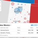 속보) 개표 73% 현재, 뉴멕시코에서 해리스가 6% 앞서는 중 이미지